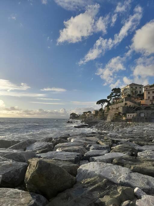 Casa Al Mare A Recco Apartamento Exterior foto